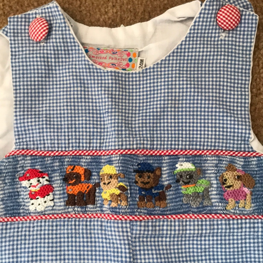 Smocked outfit